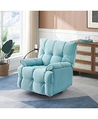 Streamdale Furniture Streamdale Cyan Single Chair Comfy and Compact