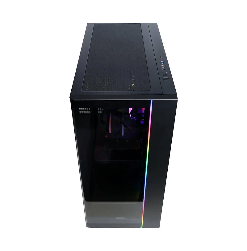 Gamer Supreme Liquid Cool Gaming Desktop Ryzen 7 9800X3D 32GB Ram Nvidia GeForce Rtx 5070 Ti 2TB Ssd Storage - Black