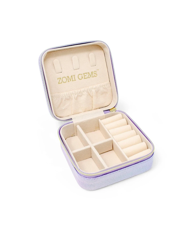 Zomi Gems Girls Mermaid Seashell Pearl Jewelry Box, Hot Pink