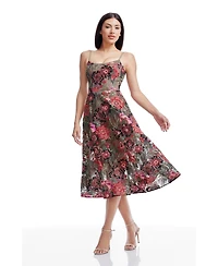 Dress the Population Women's Uma Sleeveless Fit & Flare