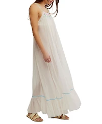 Free People Women's Tip Toeing Tulip Cotton Maxi Dress
