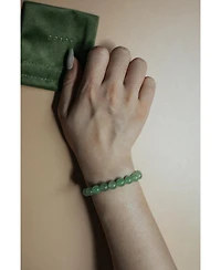 Manifest Collection | Luck — Green Crystal Beaded Bracelet