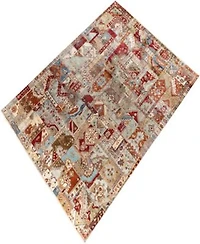 Adorn Hand Woven Rugs Indo Patchwork M5759 Rug Collection