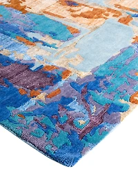 Adorn Hand Woven Rugs Indo Modern M7422 9'2"x12'2" Area Rug