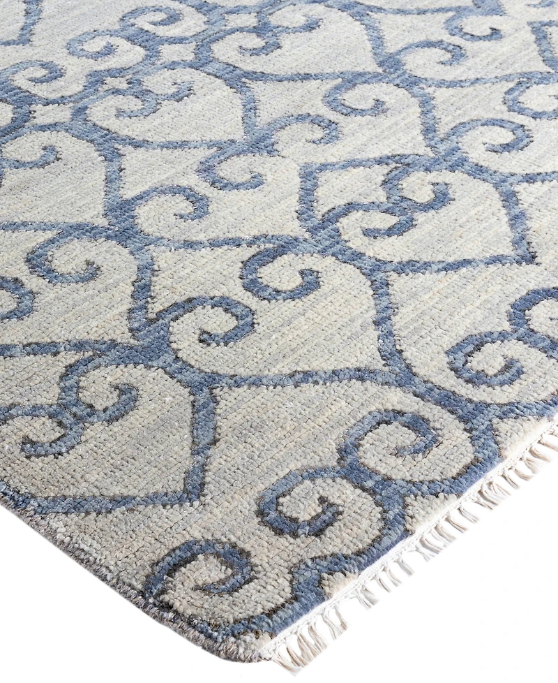 Adorn Hand Woven Rugs Indo Ganga M6462 9'2"x12'3" Area Rug
