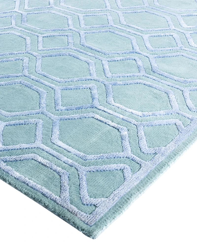 Adorn Hand Woven Rugs Indo Modern M7612 8'2"x10'3" Area Rug