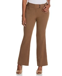 Rafaella Petite Curvy Fit Boot Cut Pants