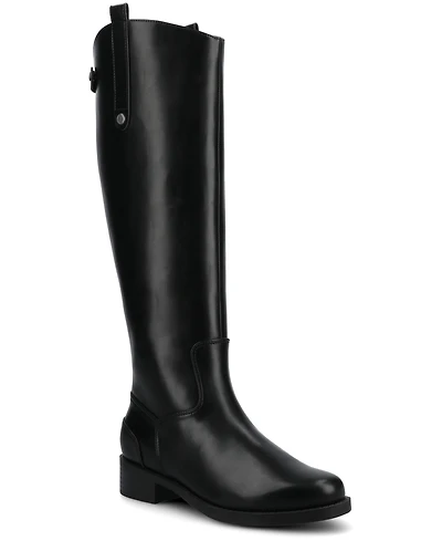 Journee Collection Women's Gema Round Toe Riding Boots