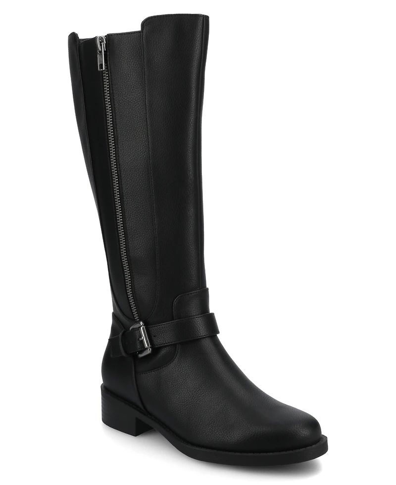Journee Collection Women's Yasmina Round Toe Casual Boots