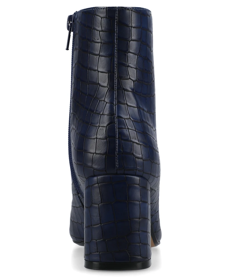 Journee Collection Women's Haylinn Block Heel Dress Booties