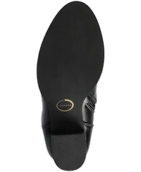 Journee Collection Women's Kaison Extra Wide Calf Stacked Heel Over The Knee Boots