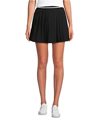 Lands' End Women's Active Woven Pleated Skort