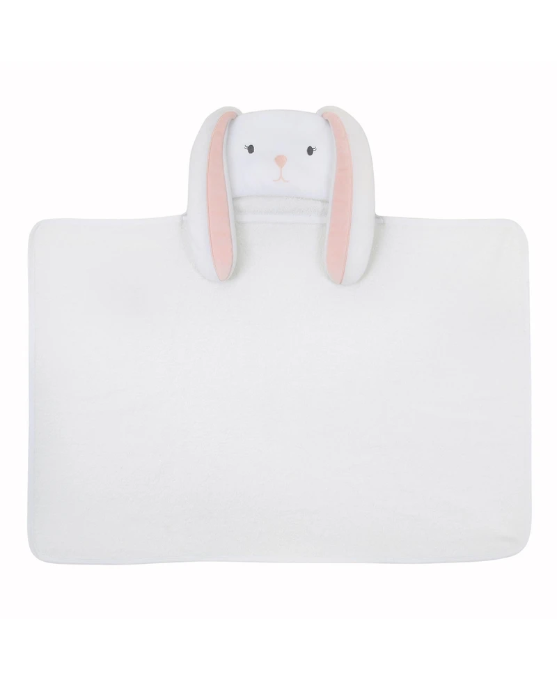 Lambs & Ivy Baby Baby/Infant Luxury Cotton Terry Bunny Hooded Bath Towel