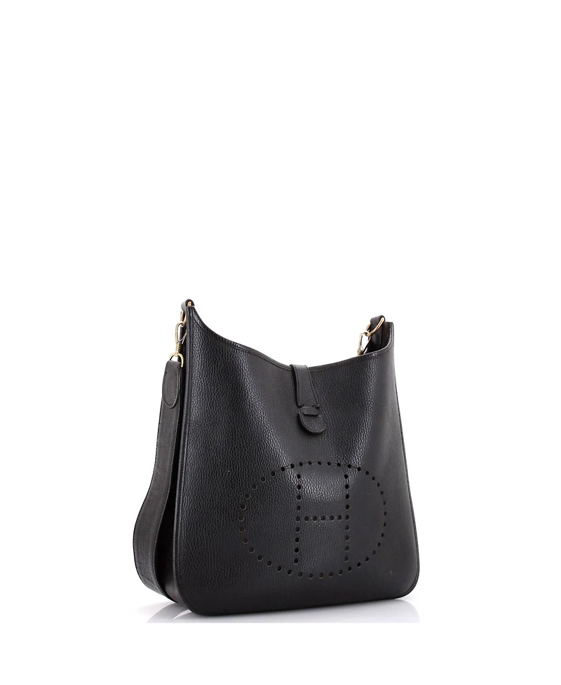 Pre-Owned Hermes Gm Evelyne Bag Gen I Ardennes