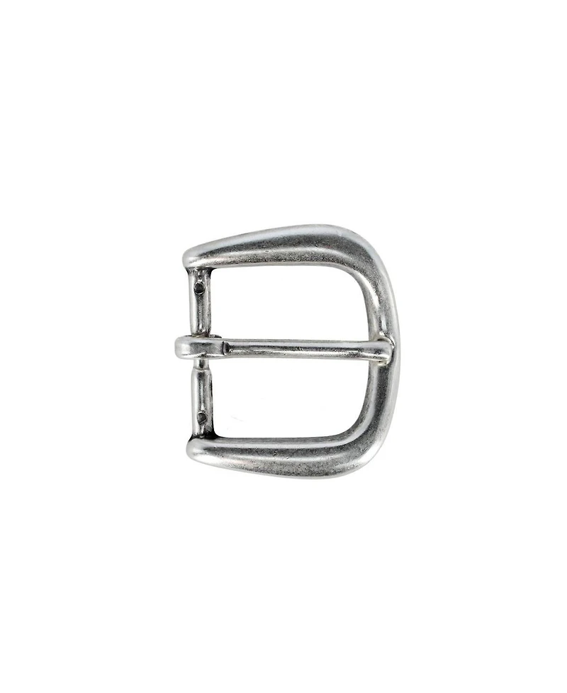 Trafalgar Men's 30mm Solid Brass Rounded Minimalist Harness Belt Buckle