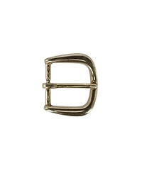 Trafalgar Men's 30mm Solid Brass Rounded Minimalist Harness Belt Buckle