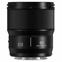 Panasonic Lumix S5II Mirrorless Camera, Black, with Lumix S 20-60mm f/3.5-5.6 and 85mm f/1.8 Lens, Bundle with 128GB Memory Card, Backpack, 2x Extra B