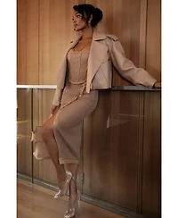 Jluxlabel Women's Textured Harley Corset Top