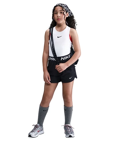 Nike Big Girls Pro Fleece Dri-fit Shorts