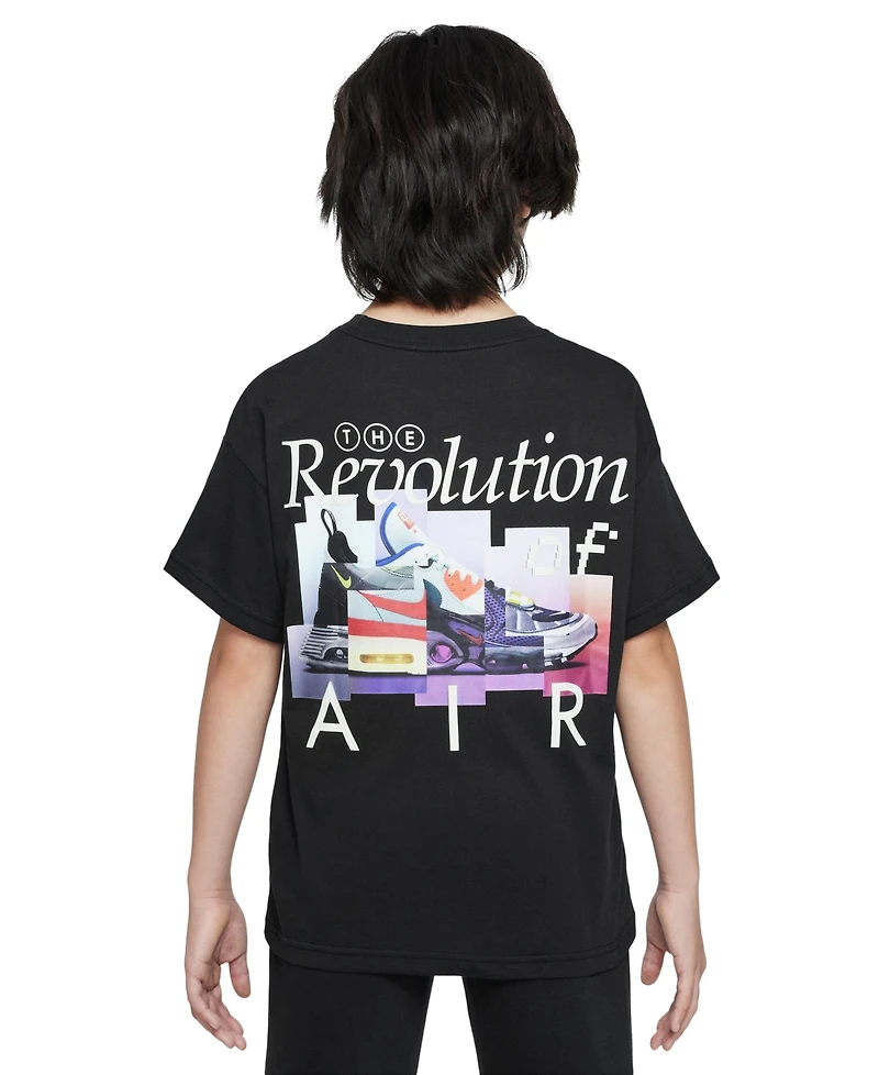 Nike Sportswear Big Boys Cotton Air Graphic T-Shirt