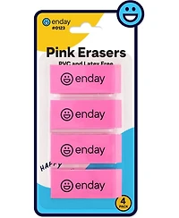 Erasers Pencil Block, Hi Polymer Large Pink Soft Eraser, Rubber and Non – Abrasive Eraser, Erasers School Supplies for Kids and Artists, Best E