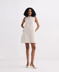 Reistor Women's The Cotton Tweed Shift Dress