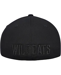 Top of the World Men's Black Northwestern Wildcats Reflex Hybrid Tech Flex Hat
