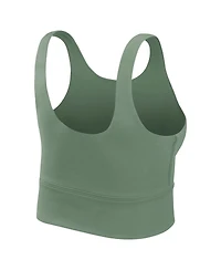 Nike Women's Green Oregon Ducks Performance Longline Sports Bra