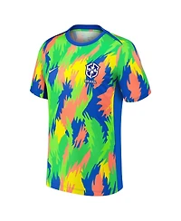Nike Men's Blue Brazil Women's National Team 2025 Academy Pro Pre-Match Performance Jersey