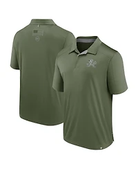 Fanatics Men's Olive Notre Dame Fighting Irish Oht Defender Polo Shirt