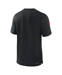 Nike Men's Black Atlanta Falcons Sideline Player Performance T-Shirt