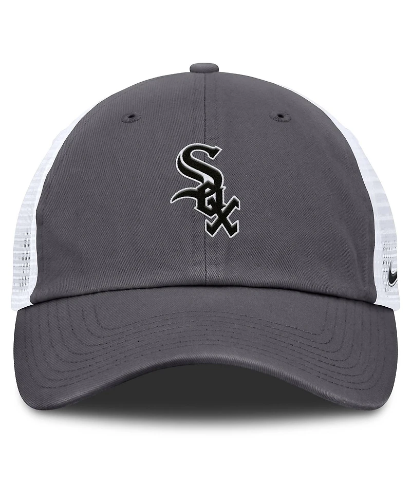 Nike Men's Gray Chicago White Sox Adjustable Trucker Hat