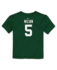 Nike Toddler Garrett Wilson Green New York Jets Player Name Number T-Shirt