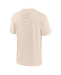 Fanatics Men's Cream Cleveland Browns Elements Weathered Tonal Future Ground T-Shirt