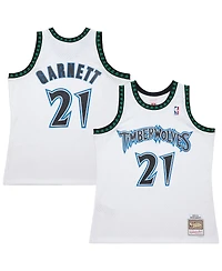 Mitchell & Ness Men's Kevin Garnett White Minnesota Timberwolves 2003-04 Swingman Jersey