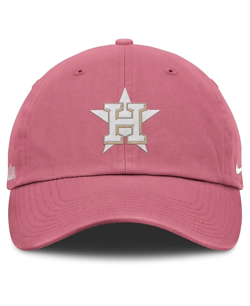 Nike Men's and Women's Pink Houston Astros Club Adjustable Hat