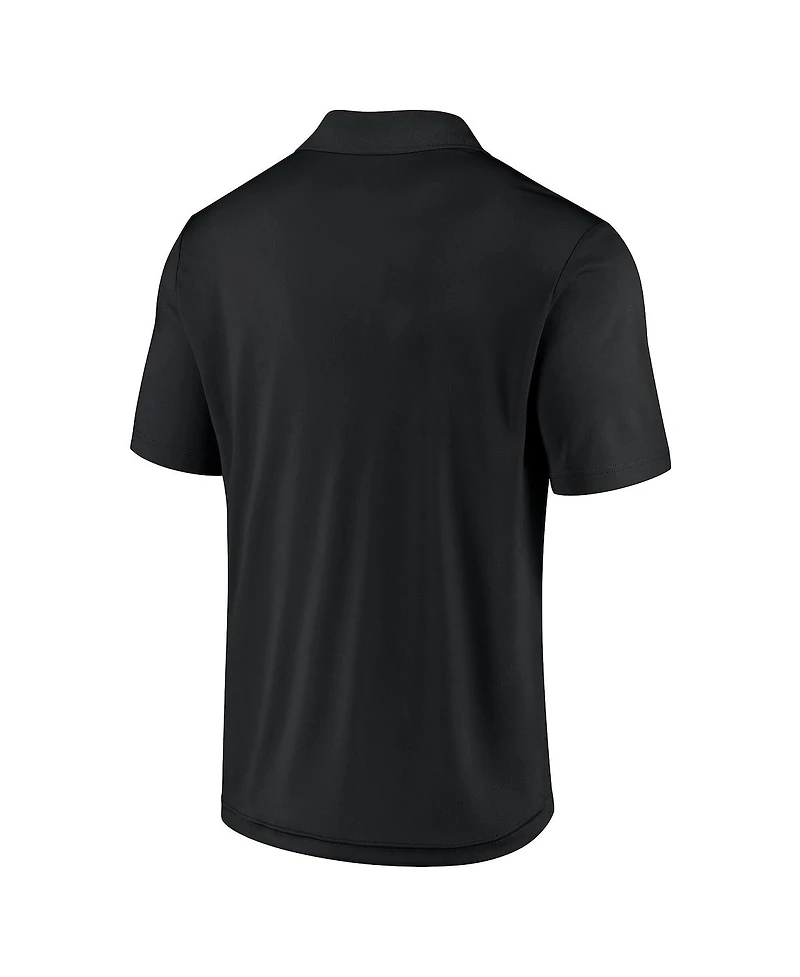 Fanatics Men's Black Chicago White Sox Primary Logo Polo Shirt