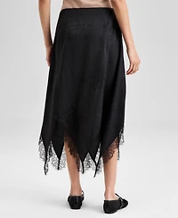 And Now This Women's Asymmetrical Hem Slip Skirt, Exclusively at Macy's