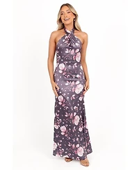 Petal and Pup Women's Mila Halterneck Maxi Dress
