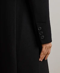 Lauren Ralph Women's Wool-Blend Walker Coat