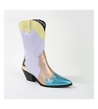 Kitty Western Mid-Calf Boots