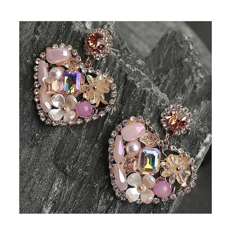 Sohi Hearts Drop Earrings