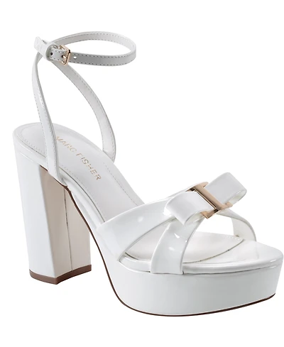Marc Fisher Women's Daisee Block Heel Platform Sandals