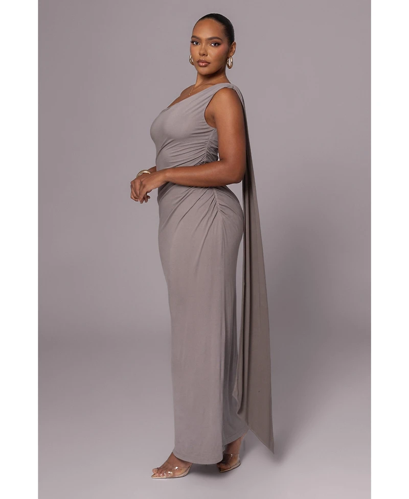 Jluxlabel Women's Kianna Drape Maxi Dress