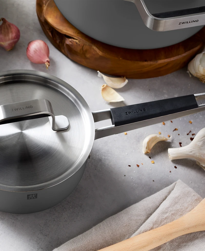 Zwilling Pure Stainless Steel 8-Piece Cookware Set
