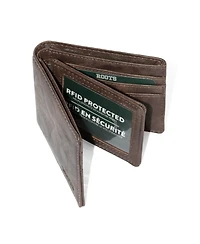 Roots Men's Men Slim Wallet with Center Passcase