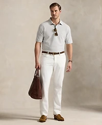 Polo Ralph Lauren Men's Big & Tall Stretch Oxford Mesh Shirt