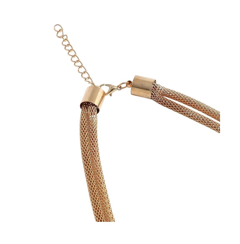 Sohi Gold-Plated Pearl Necklace