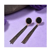 Sohi Tassel-Chain Drop Earrings