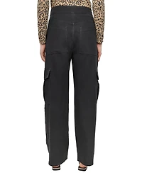 Dkny Jeans Women's High Rise Cotton Cargo